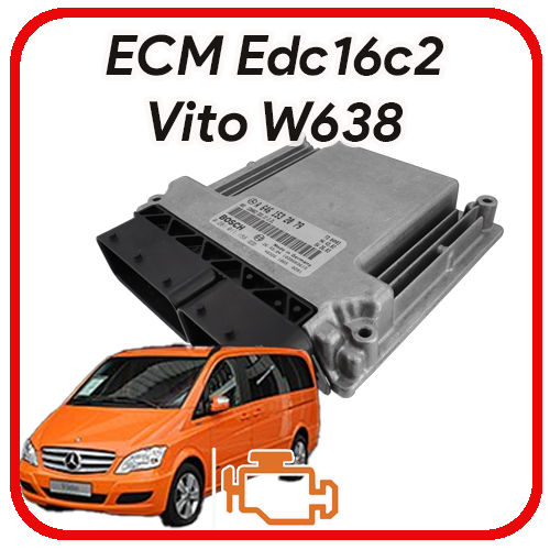 Centralina Motore Vito 2.2 CDI (W638) 1997-2003 Bosch Edc16c2
